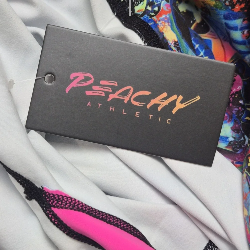 Peachy Athletic Women's Small Nightmare Before Christmas Halycon Shorts NWT